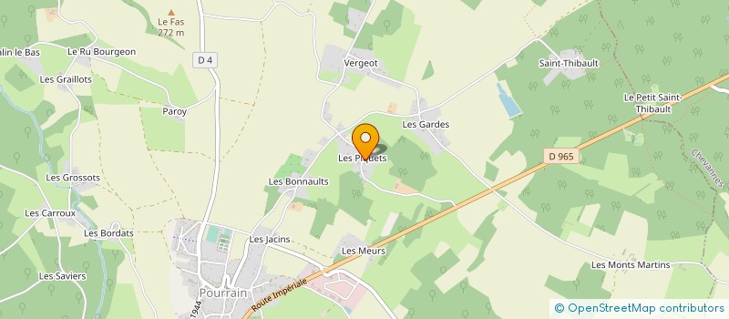 localisation de l'entreprise MADAME SYLVIE RIOPELLE à POURRAIN