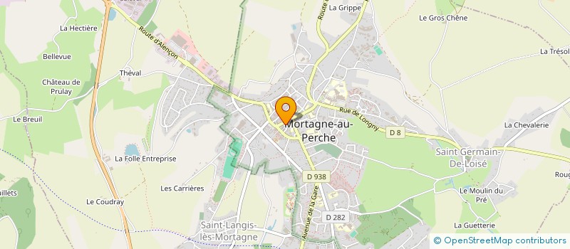 localisation de l'entreprise MADAME SYLVIE RIPEAUX  MORTAGNE-AU-PERCHE