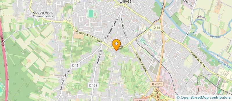 localisation de l'entreprise MADAME SYLVIE RIPPE à OLIVET