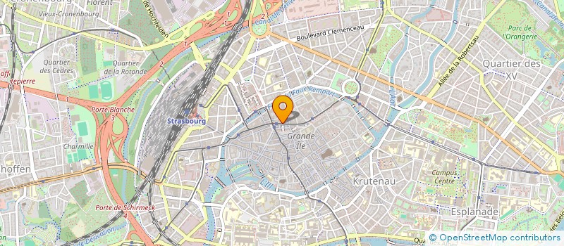 localisation de l'entreprise MADAME SYLVIE RIU à STRASBOURG