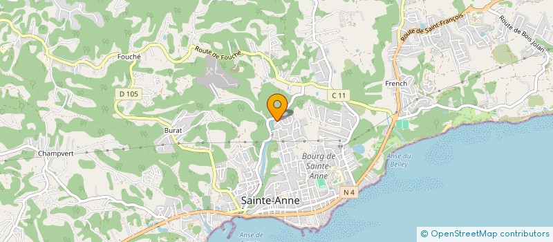 localisation de l'entreprise MADAME SYLVIE ROBELOT à SAINTE-ANNE
