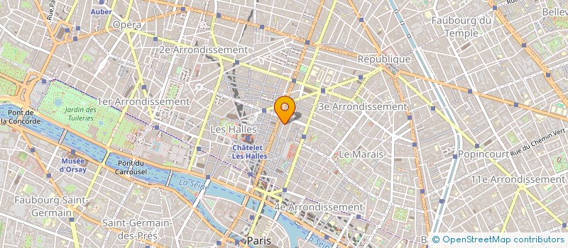 localisation de l'entreprise MADAME SYLVIE ROBERT à PARIS