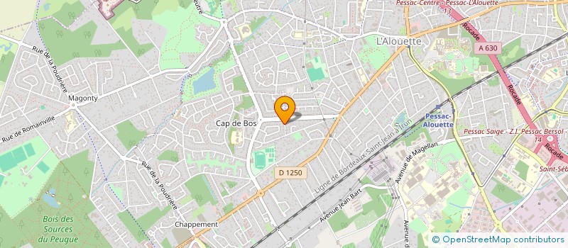 localisation de l'entreprise MADAME SYLVIE ROBERT à PESSAC