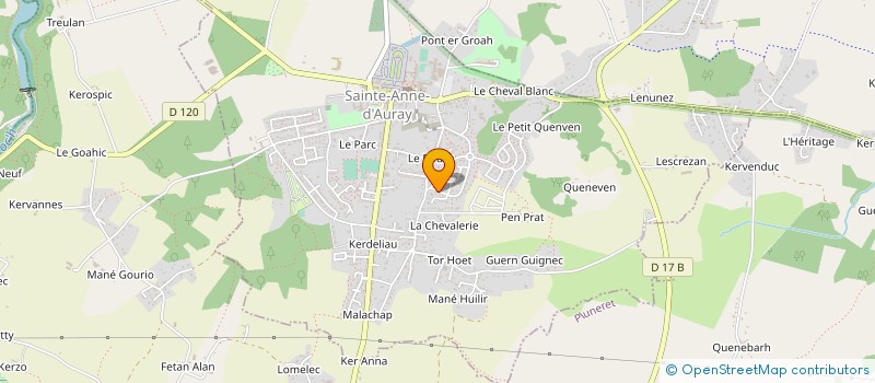 localisation de l'entreprise MADAME SYLVIE ROBERT à AURAY