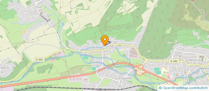 localisation de l'entreprise MADAME SYLVIE ROBERT  DINSHEIM-SUR-BRUCHE