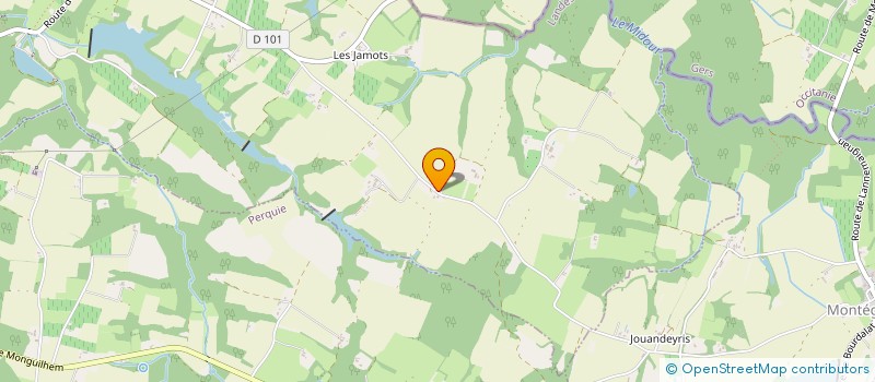 localisation de l'entreprise MADAME SYLVIE ROBIC  ARTHEZ-D'ARMAGNAC