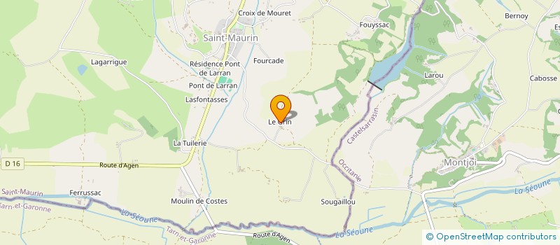 localisation de l'entreprise MADAME SYLVIE ROBINET à SAINT-MAURIN