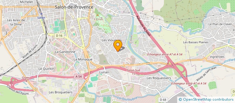 localisation de l'entreprise MADAME SYLVIE ROCA à SALON-DE-PROVENCE