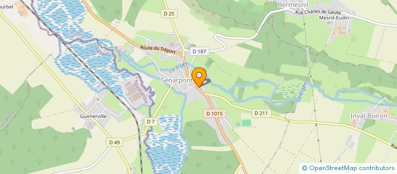 localisation de l'entreprise MADAME SYLVIE ROCHE  SENARPONT