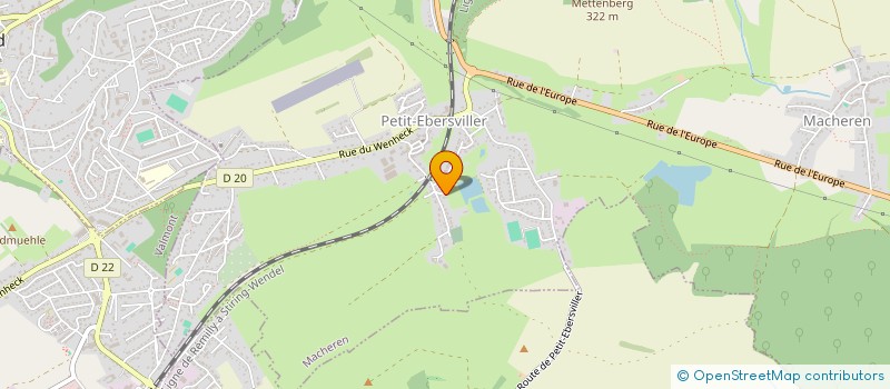 localisation de l'entreprise MADAME SYLVIE ROESENER  MACHEREN