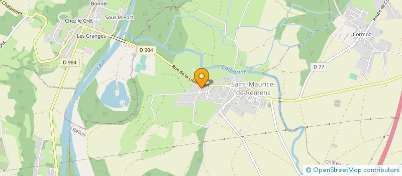 localisation de l'entreprise MADAME SYLVIE ROFES  SAINT-MAURICE-DE-REMENS