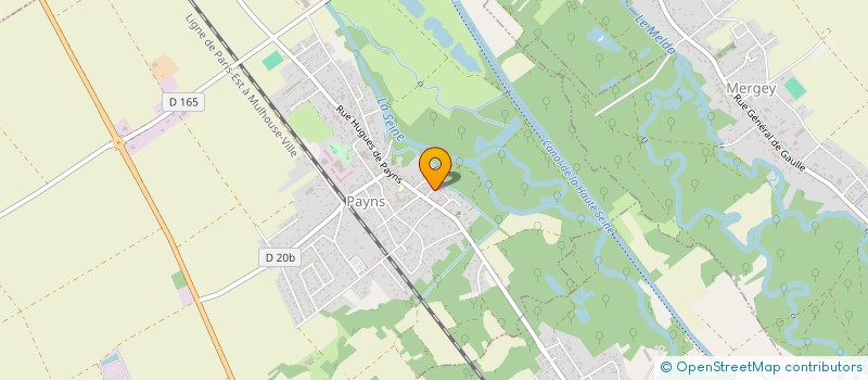 localisation de l'entreprise MADAME SYLVIE ROMARY  PAYNS