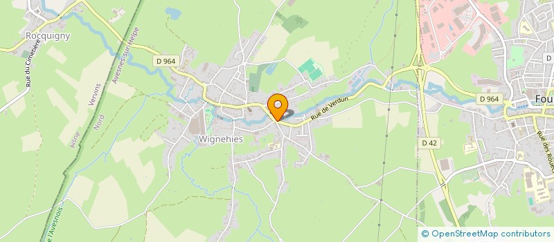 localisation de l'entreprise MADAME SYLVIE ROMMEL  WIGNEHIES