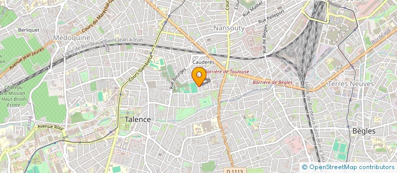 localisation de l'entreprise MADAME SYLVIE ROMO  TALENCE