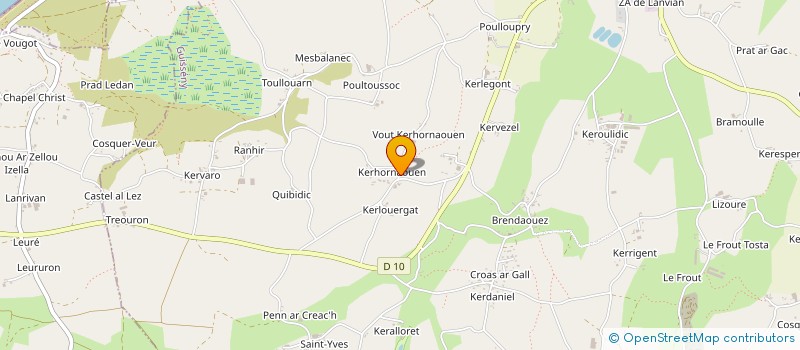 localisation de l'entreprise MADAME SYLVIE RONVEL  GUISSENY