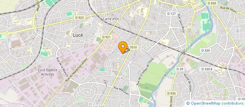 localisation de l'entreprise MADAME SYLVIE ROPERCH à LUISANT