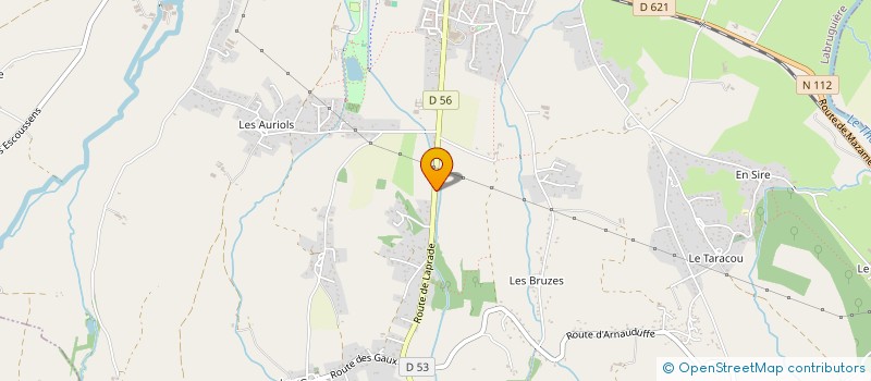 localisation de l'entreprise MADAME SYLVIE ROSSETTI  LABRUGUIERE