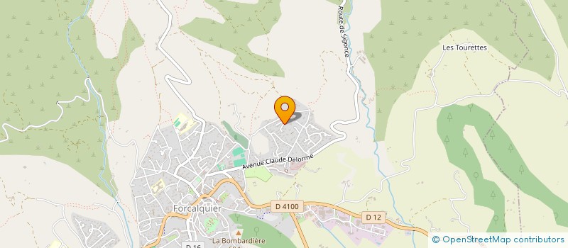 localisation de l'entreprise MADAME SYLVIE ROUBINET à FORCALQUIER