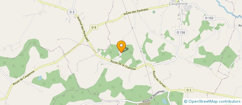 localisation de l'entreprise MADAME SYLVIE ROUFF DELISLE  CAUPENNE