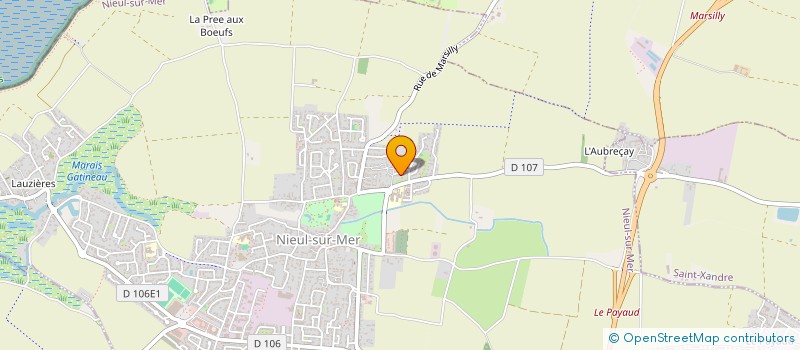 localisation de l'entreprise MADAME SYLVIE ROUGIER  NIEUL-SUR-MER