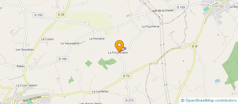 localisation de l'entreprise MADAME SYLVIE ROULLAND  CERISY-LA-SALLE