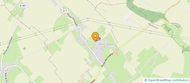 localisation de l'entreprise MADAME SYLVIE ROUMIGNAC à BOSC-HYONS