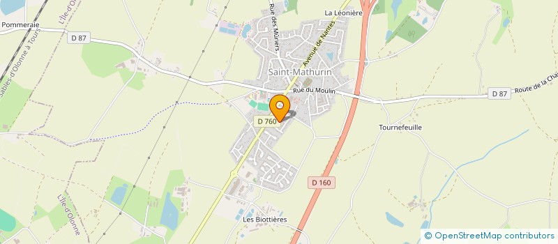 localisation de l'entreprise MADAME SYLVIE ROUQUET à SAINT-MATHURIN