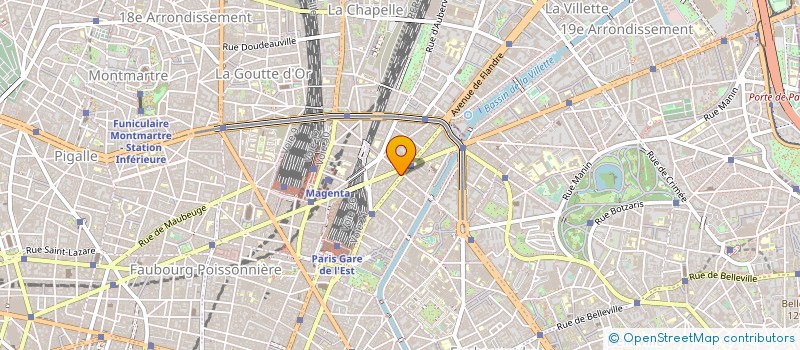 localisation de l'entreprise MADAME SYLVIE ROUSSEAU à PARIS