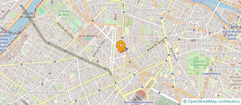 localisation de l'entreprise MADAME SYLVIE ROUSSEAU  PARIS