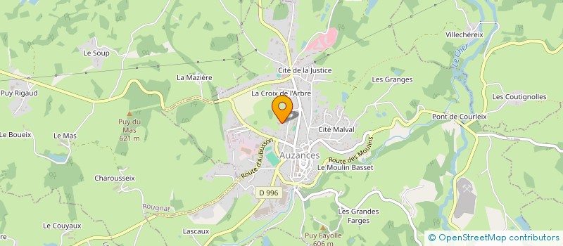 localisation de l'entreprise MADAME SYLVIE ROUSSEL à AUZANCES
