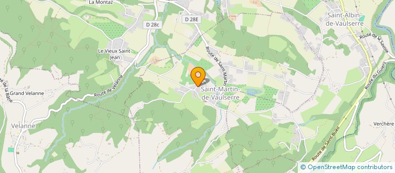 localisation de l'entreprise MADAME SYLVIE ROUSSET  SAINT-MARTIN-DE-VAULSERRE