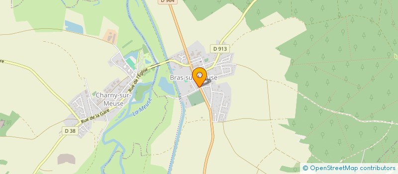 localisation de l'entreprise MADAME SYLVIE ROUSSINE à BRAS-SUR-MEUSE