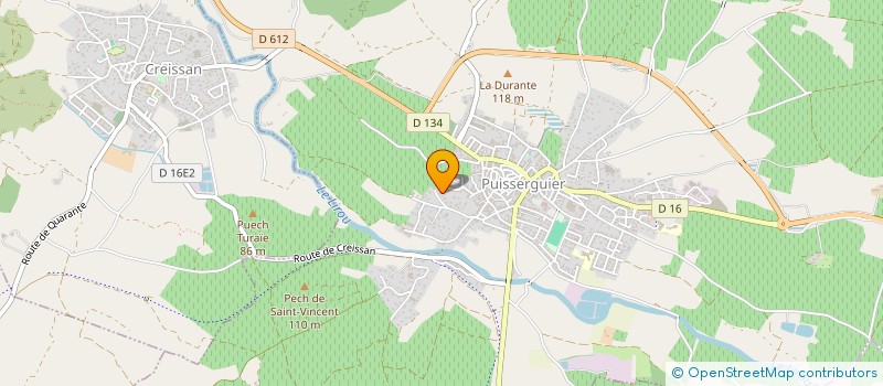 localisation de l'entreprise MADAME SYLVIE ROVES  PUISSERGUIER