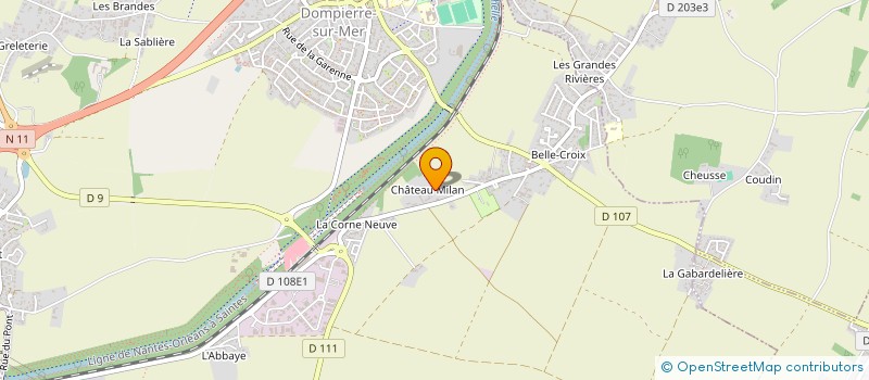 localisation de l'entreprise MADAME SYLVIE ROY à DOMPIERRE-SUR-MER