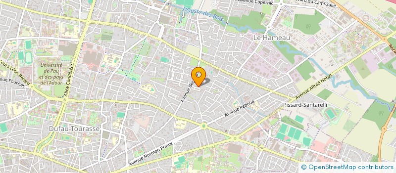 localisation de l'entreprise MADAME SYLVIE ROYAU à PAU