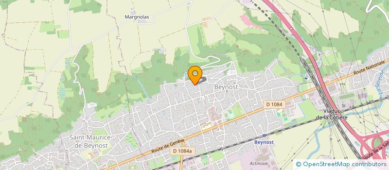 localisation de l'entreprise MADAME SYLVIE ROYER  BEYNOST