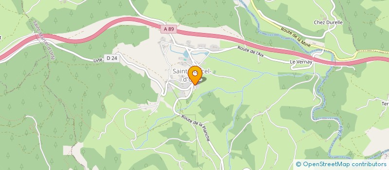 localisation de l'entreprise MADAME SYLVIE ROZAND  CHAMPOLY