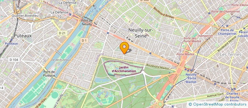 localisation de l'entreprise MADAME SYLVIE ROZES à NEUILLY-SUR-SEINE