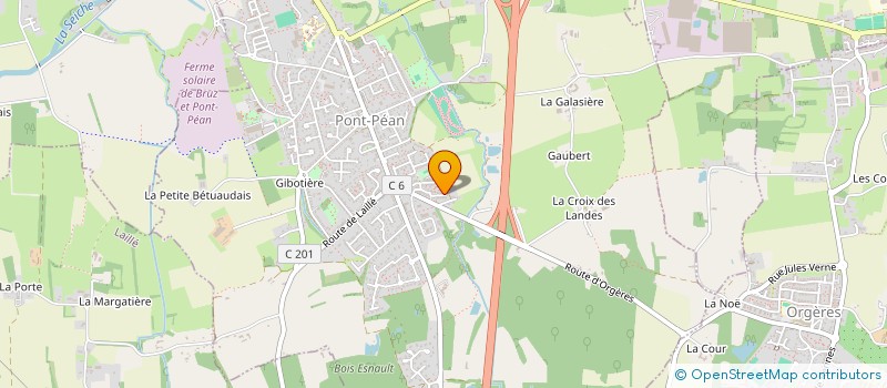 localisation de l'entreprise MADAME SYLVIE RUMIN  PONT-PEAN