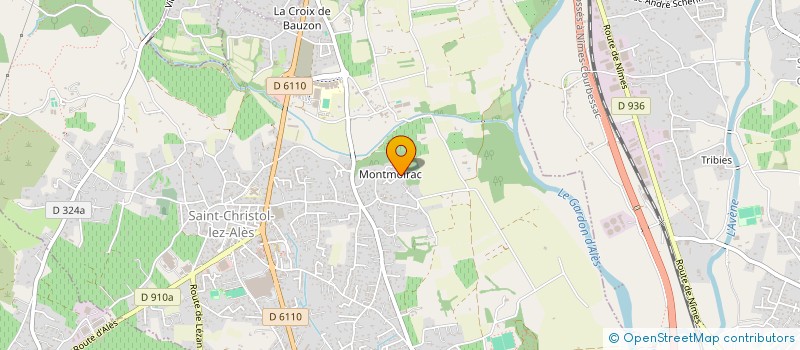 localisation de l'entreprise MADAME SYLVIE RZEPECKI  SAINT-CHRISTOL-LES-ALES