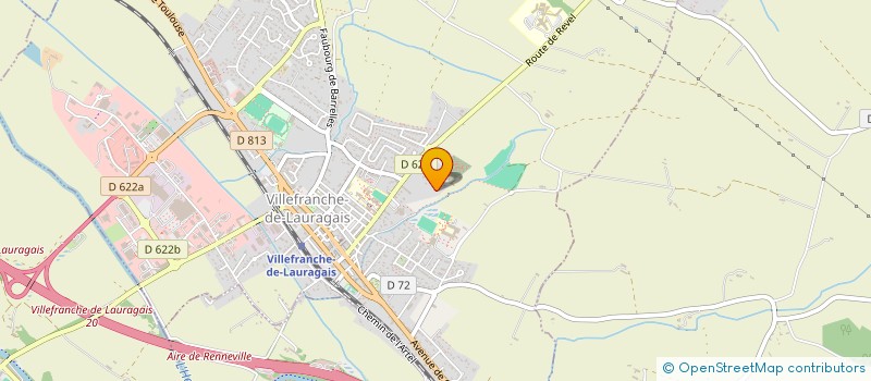 localisation de l'entreprise MADAME SYLVIE SACCOMANI  VILLEFRANCHE-DE-LAURAGAIS