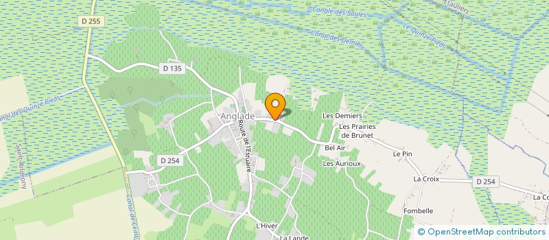 localisation de l'entreprise MADAME SYLVIE SAGE  ANGLADE