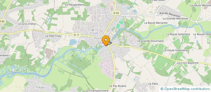 localisation de l'entreprise MADAME SYLVIE SALAUN  PONT-SAINT-MARTIN