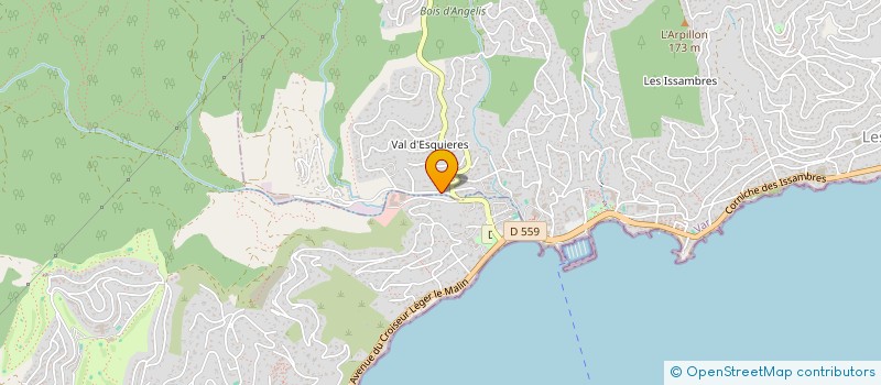 localisation de l'entreprise MADAME SYLVIE SALICCO  ROQUEBRUNE-SUR-ARGENS