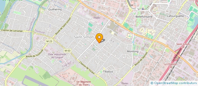 localisation de l'entreprise MADAME SYLVIE SALLES à TOULOUSE