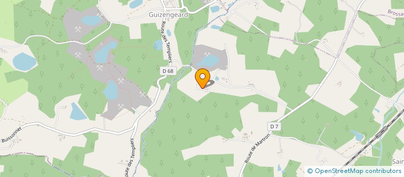 localisation de l'entreprise MADAME SYLVIE SANCHEZ  BROSSAC