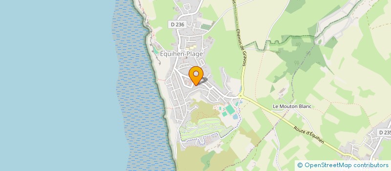 localisation de l'entreprise MADAME SYLVIE SANSE  EQUIHEN-PLAGE