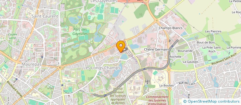 localisation de l'entreprise MADAME SYLVIE SARNIGUET à RENNES