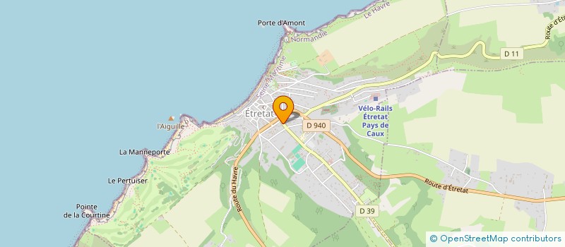 localisation de l'entreprise MADAME SYLVIE SARRAZIN à ETRETAT