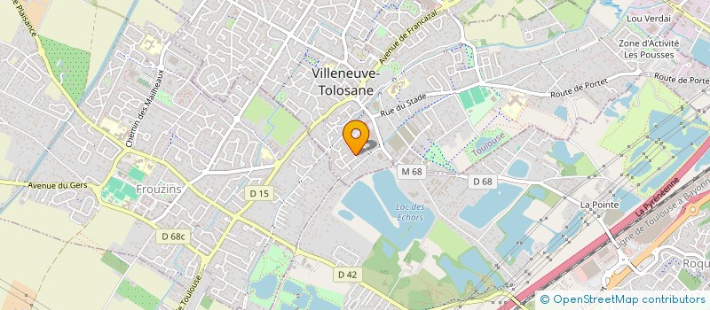 localisation de l'entreprise MADAME SYLVIE SASTRE à VILLENEUVE-TOLOSANE